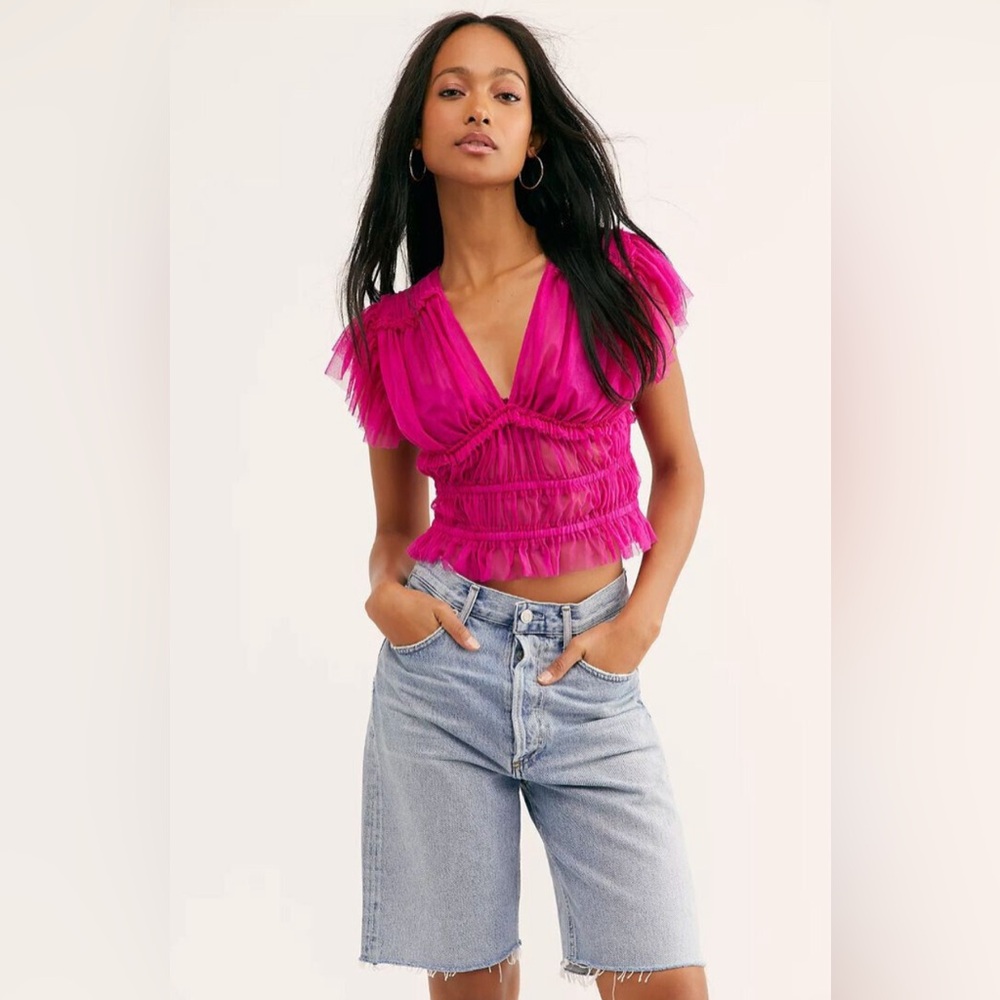 Free People Making Me Smile Top